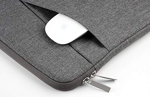 11.6 Inch Laptop Sleeve Case Bag Protective Cover for 11.6 HP Chromebook, Pavilion, Stream/Surface Pro 6/12.2 Samsung Chromebook Plus V2/Google Pixelbook Go M3/Dell Chromebook 11.6 (Grey) - color: Grey