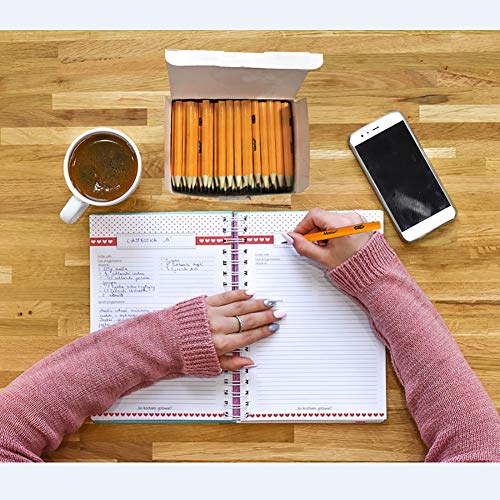 Madisi Golf #2 HB Half Pencils Bulk, 3.5" Mini Pre-Sharpened, 144 Count | Short Pencils, Small Pencils for Kids