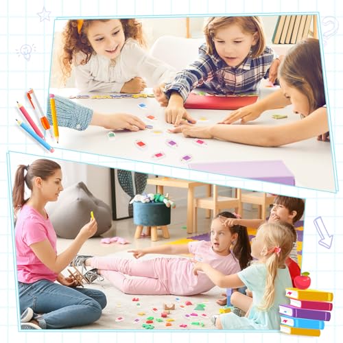 JarThenaAMCS 70Pcs Welcome Back to School Mini Bulk Erasers Colorful Pencil Shape Erasers Cute Pencil Collection Erasers for First Day of School Party Classroom Stationery Supplies - style: Colorful Pencil