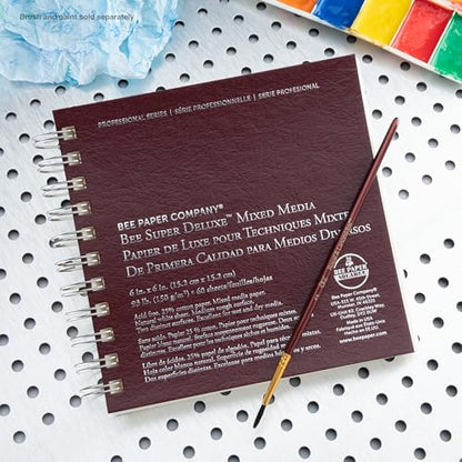 Bee Paper - 14"x 17" Super Deluxe Mixed Media Sketching Pad, 50 Sheets - size: 14-inch x 17-inch, 50 Sheet Wire Bound Pad