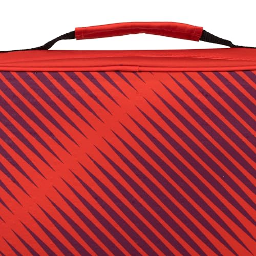 Five Star Zipper Binder, 2 Inch 3-Ring Binder with Round Rings, 5-Tab Expanding File, 380 Sheet Capacity, Fire Red (72538) - color: Red, size: 2 Inch Zipper Binder