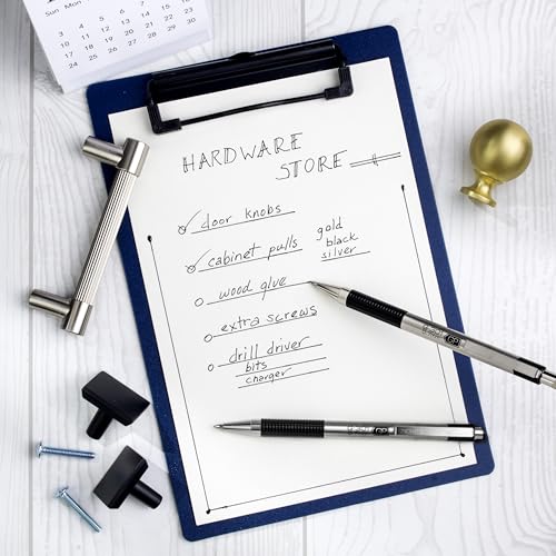 Zebra Pen STEEL G-301 Retractable Gel Pen, Black Ink, 0.7mm, 2-Pack | Stainless Steel Barrel, Textured Grip, Easy-Glide Smooth, Skipless Ink, Fine Point Tip, Professional Design (41312) - color: Black B