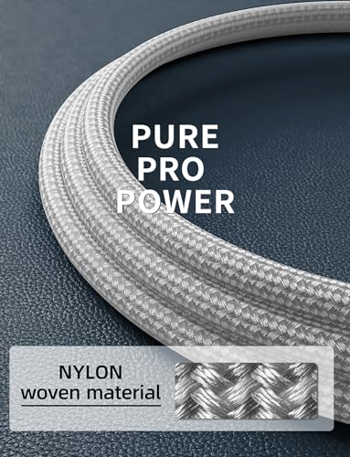 USB A to USB C Cable Fast Charging [2 Pack, 6FT], USB to USB C Charger Cable Upgraded Extra Durable Braided USBC Cable Compatible with iPhone 17 16 15 Pro Max, Samsung Galaxy S26 and More -Silver - color: Silver, size: 6FT, style: USB A to USB C