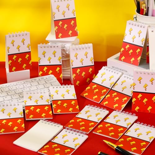 Joottuan 24 Pack Mini Cartoon Notebooks Anime Spiral Pocket Notepads Animation Portable Notebooks for Kids Teacher Classroom Office Birthday Party Favors