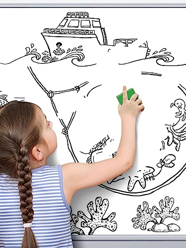 24Pcs Strong Magnetic Dry Erase Eraser, Classroom Must Haves, Wave Shaped | 4 Color Mini Whiteboard Eraser, Classroom Essentials for Kindergarten, Prek, Elementary, Office - style: Wave