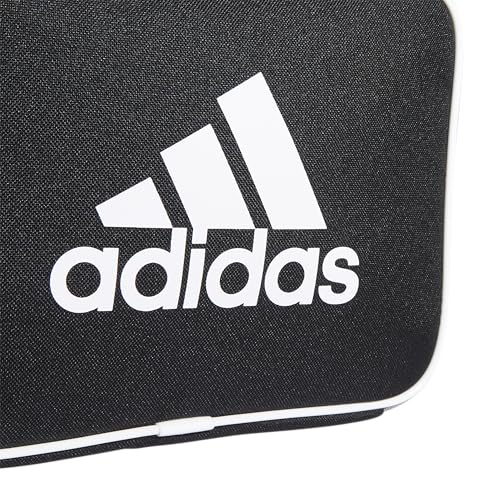adidas Unisex Foundation Insulated Lunch Bag, Black/White, ONE SIZE - color: Black/White