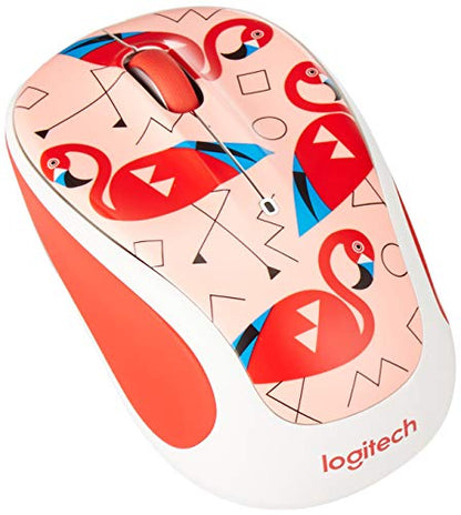 Logitech M325 Wireless Mouse (Flamingo) - color: Flamingo