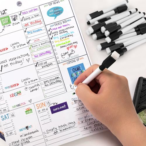 100 Pcs Black Magnetic Dry Erase Markers with Eraser Cap, White Board Mini Dry erase Markers Bulk, Fine Point Tip White Board Markers for Teachers Office School Supplies - size: 1 Count (Pack of 100)