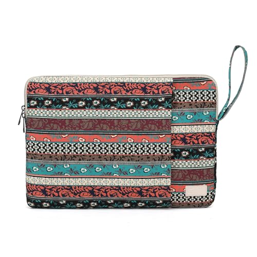 Laptop Sleeve 13.3 inch14 Inch, 15.6inchWater Resistant Traveling Computer Cover with Handle, Shockproof Protective Carrying Laptop Case (Y8-Red Bohemia, 12.5 inch-13.5 inch) - color: Y8-Red Bohemia, size: 12.5 inch-13.5 inch