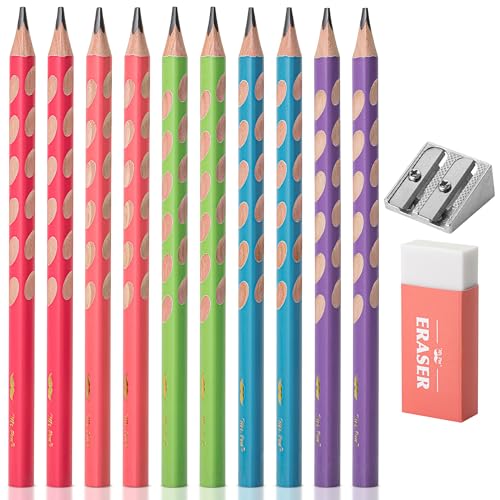 Mr. Pen- Wood-Cased Pencils, 10 Pack, Pre-Sharpened, #2, Jumbo