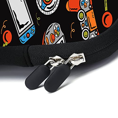 11.6" 12.2 inches Laptop Sleeve Chromebook Case Notebook Sleeve Two Pockets Fit Apple MacBook Air(Games-1) - color: Games-1