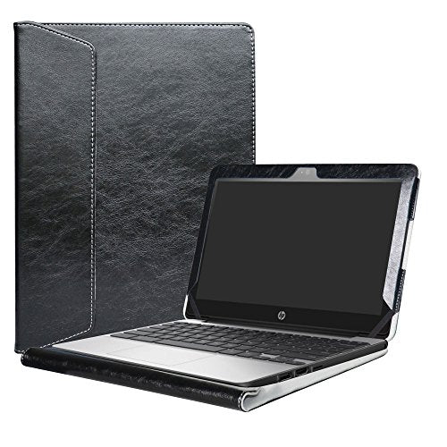 Protective Case Cover for HP Chromebook 11 G5 EE/G4/G3/G2/G4 EE/11-2000 Series Laptop(Warning:Not fit HP Chromebook 11 G6 EE/G5/G1/11-v000/11-1100 Series) 11.6",Black - color: Black
