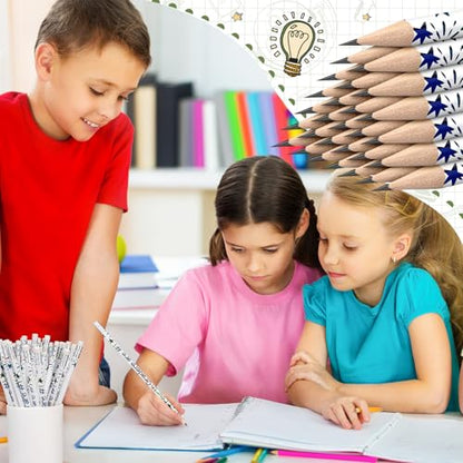 Tenceur 24 Pcs 4th Graders Pencils Bulk Motivational Pencils with Erasers Inspirational Pencil with Back to School Supplies for Kids Student Teacher Classroom Reward - style: 4th Graders