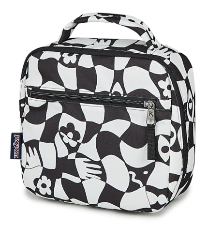 JanSport Lunch Break Insulated Cooler Bag - Leakproof Picnic Tote, Gravity Check - color: Gravity Check