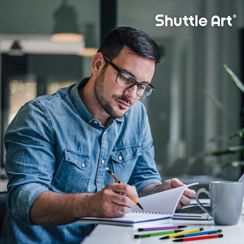 Shuttle Art Mechanical Pencils, 360 Pack Bulk Mechanical Pencils 0.7mm Medium Point, HB #2 Lead Pencils, Assorted Barrels, Office School Supplies