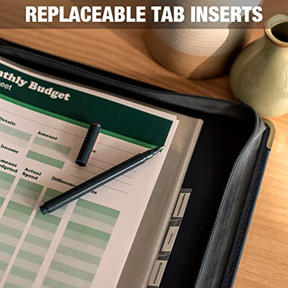 SAMSILL Tabbed Sheet Protector Family - style: 8 Tab Divider