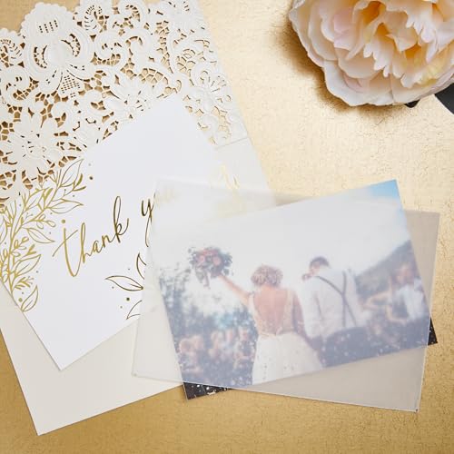Translucent Vellum Sheets - 100 Sheets, 12 x 12 in, White - 93gsm/63lb Tracing Paper for Drawing & Invitation Paper - Transparent Craft Overlays - size: 12 x 12 inches