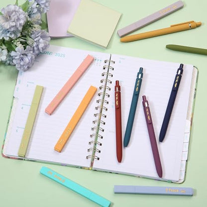 Mr. Pen- Aesthetic Highlighters and Gel Pens, 12 Pack | Bible Highlighters No Bleed, Colored Ink Gel Pens, Fast Dry and No Smear for Bible Journaling, Planner, School Supplies