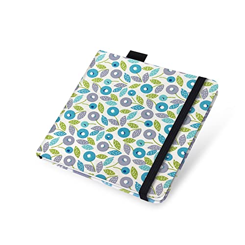 Watercolor Paper Sketchbook,5x5 Inch Mixed Media Notebook,140lb/300gsm Artist Heavyweight Paper,20 Sheets Small Travel Drawing Journal for Adults,Painting,Watercolors,Art Supplies,Blueberry Leaves - color: 5x5 inch-300gsm-blueberry leaves