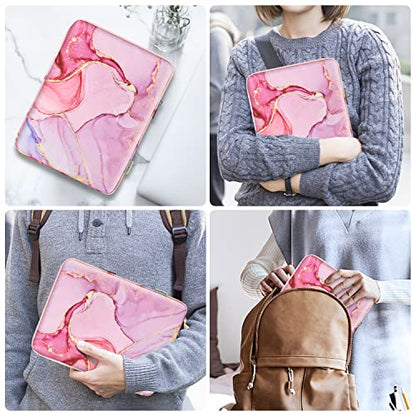 MoKo 9-11 Inch Tablet Sleeve Bag Carrying Case Fits New 11inch iPad Air M4, iPad A16 2025, iPad Pro 11 M4, Air 5/4/3, iPad 10/9/8th Gen, Tab S8/S9 11", Tablet Carrying Case, Cloudy Pink - color: Cloudy Pink, size: 9-11 inch