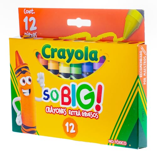 CRAYOLA Crayon Extra Jumbo So Big, 12 Pack