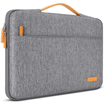 DOMISO Laptop Case Sleeve Protective Cover Compatible with MacBook Air 13 M4 M3 M2,MacBook Pro M2 M1,iPad Air/Pro,13 inch Dell,Lenovo, HP,Asus,Waterproof Computer Cases Bag with Handle,Grey - color: Grey, size: 13" for MacBook Air/Pro
