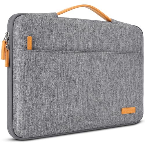 DOMISO Laptop Case Sleeve Protective Cover Compatible with MacBook Air 13 M4 M3 M2,MacBook Pro M2 M1,iPad Air/Pro,13 inch Dell,Lenovo, HP,Asus,Waterproof Computer Cases Bag with Handle,Grey - color: Grey, size: 13" for MacBook Air/Pro