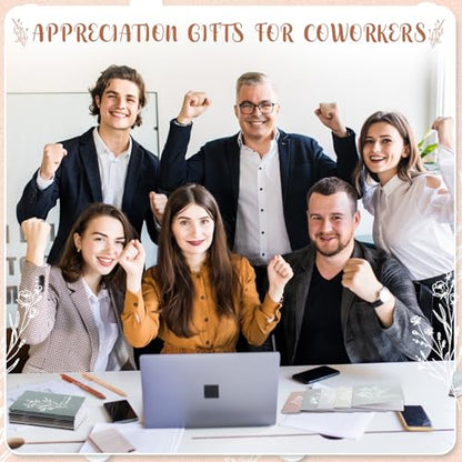 Tellingyou 40 Pcs Back to School Gift for Teacher Student Employee Appreciation Inspirational Notebook Ballpoint Pen Motivational Notebook Mini Journal for Volunteer Team Classroom Rewards (Awesome) - color: Awesome
