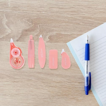 Homoyoyo Correction Tape Set with Silent Roller Multi-function 5pcs Instant Correction Plastic Tape Dispenser, Resistant to Breaking, for Office, School, Libraries, and Business Trips