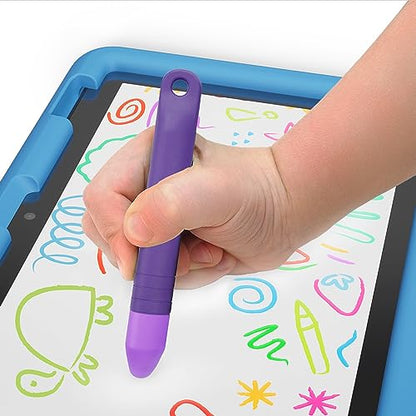 Amazon Kid-Friendly Tablet Stylus with Tether, 2-pack - color: Purple