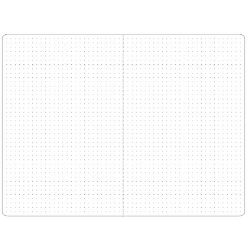 Large Dot Grid Notebook Journals Bulk with Thick Dotted Grid Paper, 60 Pages, 8.5x11 inch, Composition Diary Subject Notebooks Planner for Travelers Students Office, Kraft Journal Set, 12 Pack - style: Dot Grid