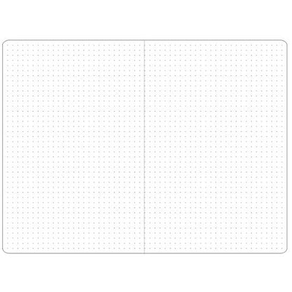 Large Dot Grid Notebook Journals Bulk with Thick Dotted Grid Paper, 60 Pages, 8.5x11 inch, Composition Diary Subject Notebooks Planner for Travelers Students Office, Kraft Journal Set, 12 Pack - style: Dot Grid