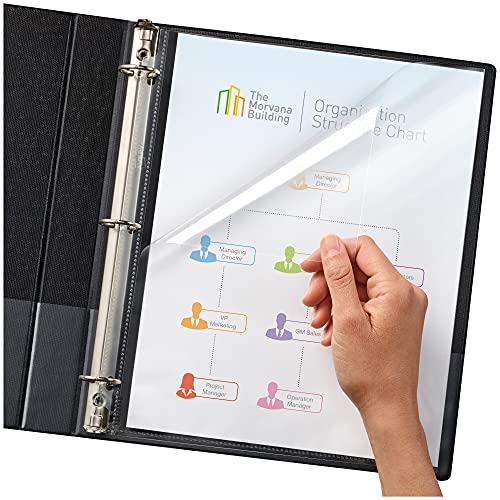 Avery Diamond Clear Quick Load Sheet Protectors, Top & Side Load, 10 Document Protectors (74084) - style: 1 Pack