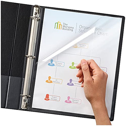 Avery Diamond Clear Page Protectors for 3 Ring Binders, 10 Document Protectors Per Pack, 40 Total (4-Pack of 74084) - style: 4 Pack