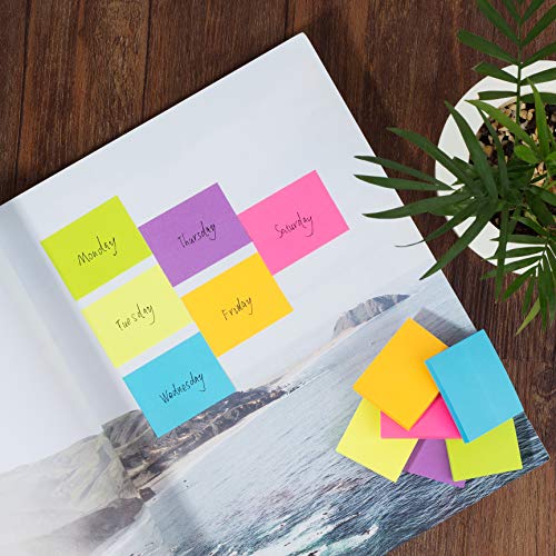 Mr. Pen- Small Sticky Notes, 1.5"x2", 36 Pads, 2160 Sheets, Bright Colors | Mini Sticky Notes Bulk, Self-Stick Note Pads, Perfect for Office, School, Home, Study & Organization