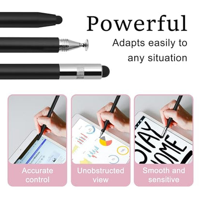 3 in 1 AMZ Tablet Pen for Fire Max 11 Stylus, Fire HD 10 Pen, Fire Tablet Stylus Pen, Stylus for Touch Screen Tablets (3in1-Rose Gold) - color: 3in1-Rose Gold