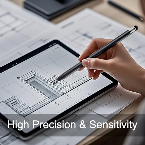 ChaoQ Stylus Pen for Touchscreen, 10pcs Stylus Pen for iPad iPhone Android | High Sensitivity and Precision, Suitable for iPad iPhone Android and All Touch Screens (Black/Gold) - color: 10 Black Gold