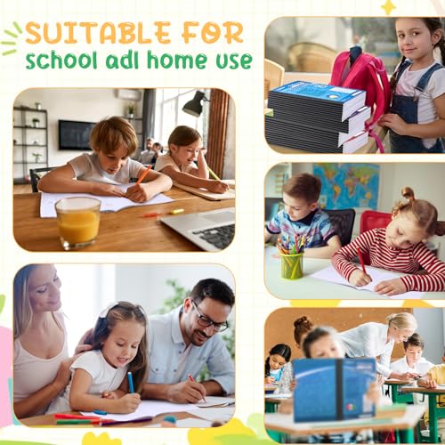 Fainne 30 Pack Primary Ruled Composition Notebook, Grade K-2 Journal 100 Pages, 7-1/2" x 9-3/4" Kindergarten Primary Drawing Story Notebook for Kids Drawing and Writing(Blue) - color: Blue