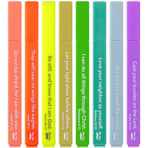 Mr. Pen- Bible Highlighters with Color-Coding System, 8 Pack | Soft Chisel Tip, Aesthetic Highlighters Assorted Colors - color: Tropical, size: 8 Pack