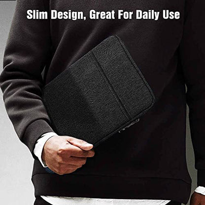 TiMOVO 9-11" Tablet Sleeve Bag, Black | Fit iPad 11" A16 2025 / 10.9"/10.2" / Air 11" 5/4 Gen / Galaxy Tab A9+/A11Plus 11", Fit Smart Keyboard - color: Aa-Black, size: 9-11 Inch