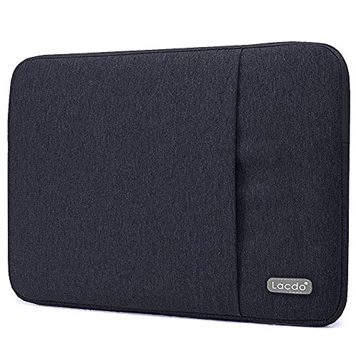 Lacdo 11 inch Chromebook Case Laptop Sleeve for 11.6 inch Samsung Lenovo HP Dell ASUS Acer Chromebook | 13 inch New Surface Pro 11 Copilot+PC / 10 9 8 X | 11.6 inch MacBook Air Computer Bag, Black