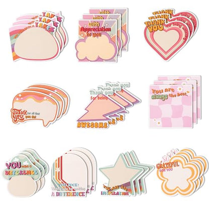 Xqumoi 30 Pack Empowering Sticky Notes - Motivational Educator Self Sticky Notepads Inspirational Memo Pads for Appreciation Gifts Office School Supplies Birthday Party Favors, Total 600 Sheets - style: Empowering