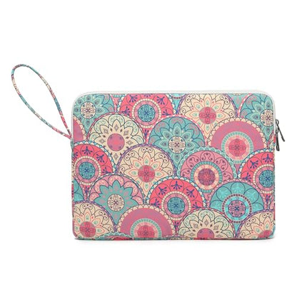 Laptop Sleeve with Pocket (Bandanna, 12.5 inch-13.5 inch) - color: Bandanna With Strap, size: 12.5 inch-13.5 inch