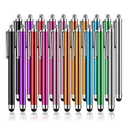 Stylus Pens for Touch Screens, AGREJO High Precision Universal Stylus for iPad iPhone Tablets Samsung Galaxy All Capacitive Touch Screens (20-Pack) - color: 20-Pack