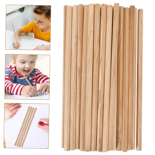 DOITOOL 50pcs Comfortable Wooden Sketching Pencils Students Drawing Learning Pencils Art School Stationery Easy to Sharpen