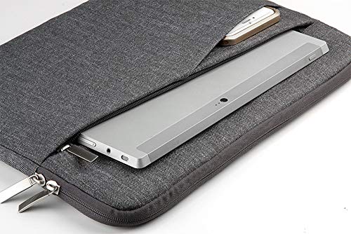 11.6 Inch Laptop Sleeve Case Bag Protective Cover for 11.6 HP Chromebook, Pavilion, Stream/Surface Pro 6/12.2 Samsung Chromebook Plus V2/Google Pixelbook Go M3/Dell Chromebook 11.6 (Grey) - color: Grey