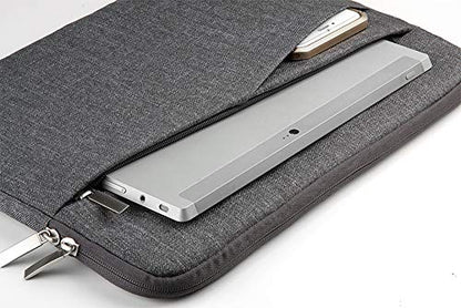11.6 Inch Laptop Sleeve Case Bag Protective Cover for 11.6 HP Chromebook, Pavilion, Stream/Surface Pro 6/12.2 Samsung Chromebook Plus V2/Google Pixelbook Go M3/Dell Chromebook 11.6 (Grey) - color: Grey