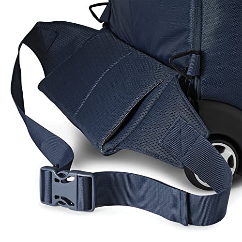 High Sierra Powerglide Pro Wheeled Backpack, Rolling Laptop Bag for Travel, Fits most 15.6” Laptops, 40L, Indigo Blue - color: Indigo Blue