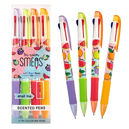 Tri-Color Smens- Patented Gourmet Scented Pens, 4 Count - color: Tri-Color (4 Count)