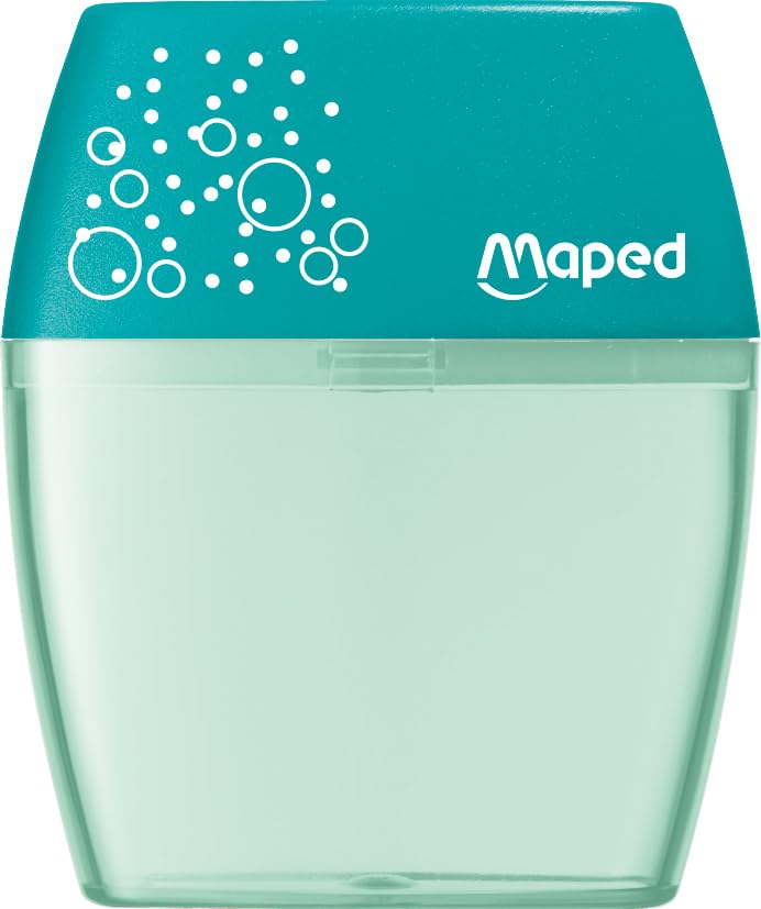 Maped Shaker 2 Hole Sharpener, Assorted Colors (634755)